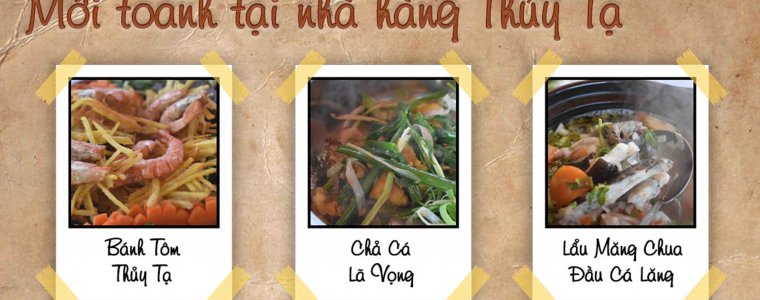 Lã Vọng Tà Cú – Quán cơm ngon ở Bình Thuận, nhà hàng Thủy Tạ Tà Cú